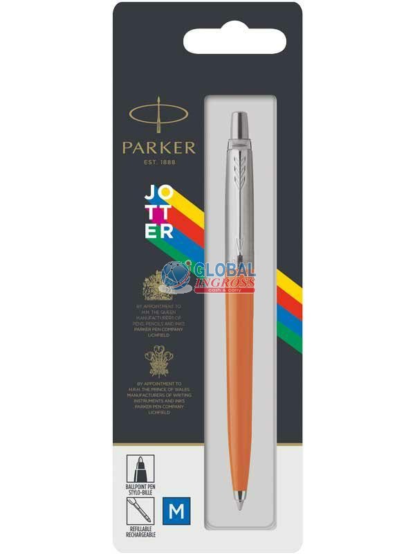 PARKER JOTTER ARANCIO REFILL BLU