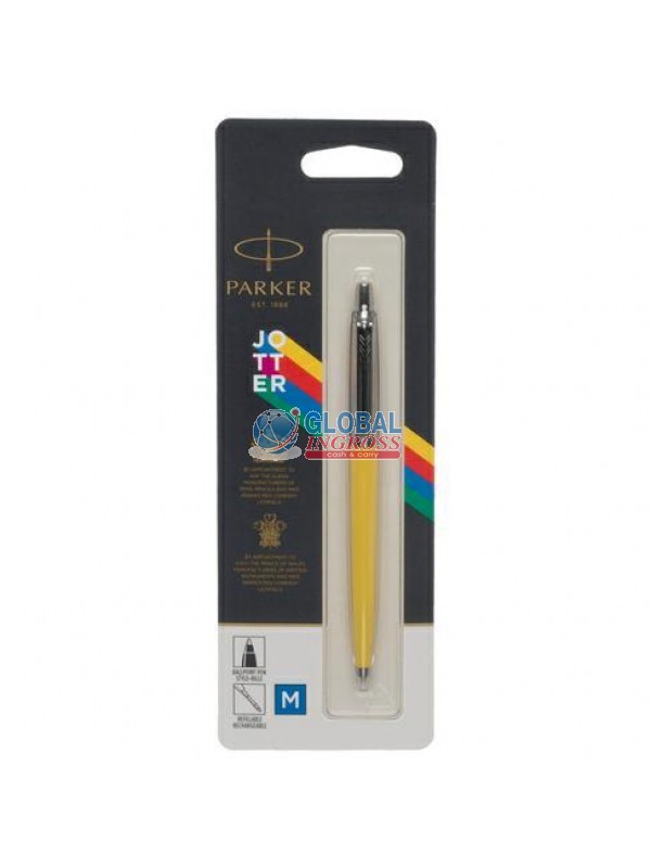 PARKER JOTTER GIALLO REFILL BLU