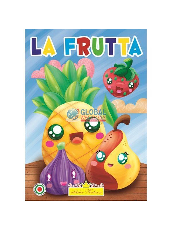 LIBRO COLORA LA FRUTTA