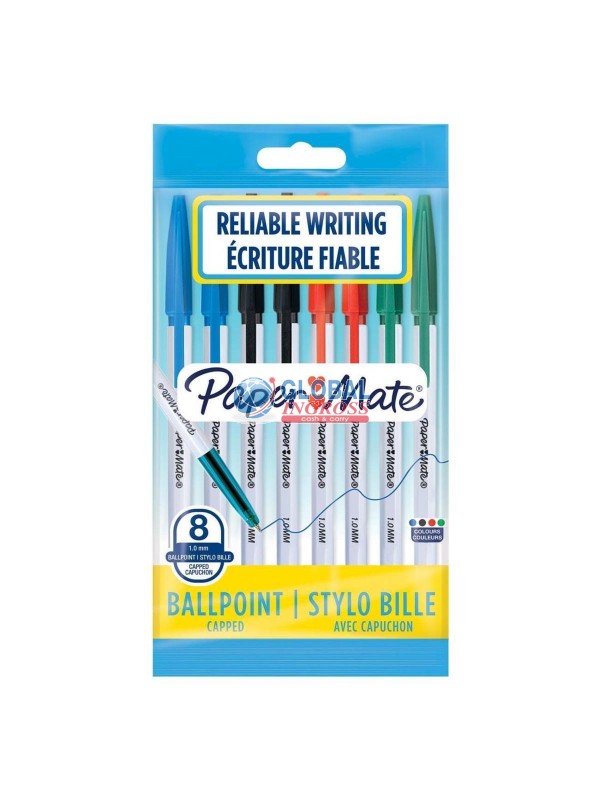 BLISTER PENNA ENTRY LINE 8pz COL.ASS.