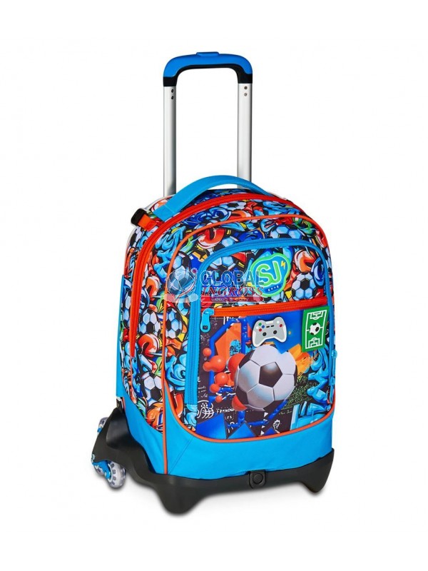 TROLLEY SEVEN JACK 3ruote TINYPATCH BOY SJ GANG