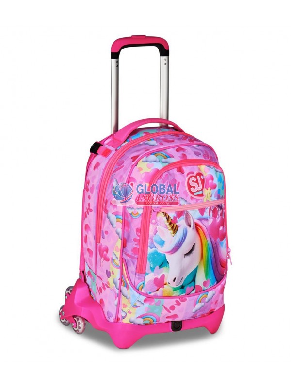 TROLLEY SEVEN JACK 3ruote FLYUNICORN GIRL SJ GANG