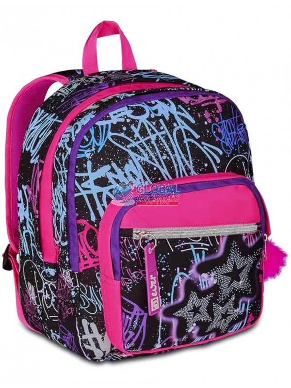 ZAINO SJ GANG EVER FIXSTAR GIRL DOPPIO SCOMPARTO