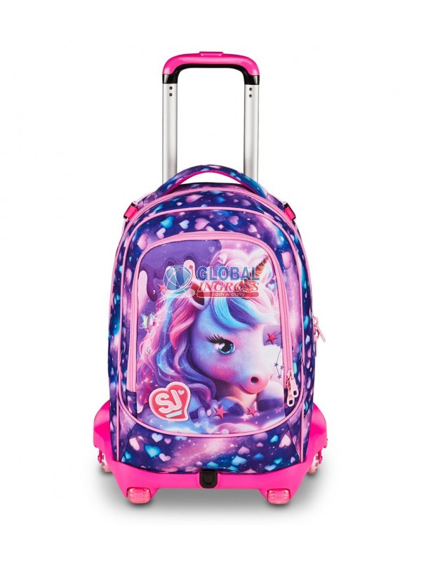 TROLLEY SEVEN JACK 8ruote SJ GANG PIXIE UNICORN
