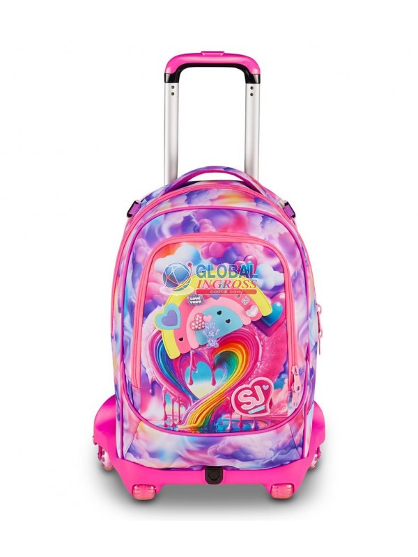 TROLLEY SEVEN JACK 8ruote SJ GANG JOYFUL PINS GIRL