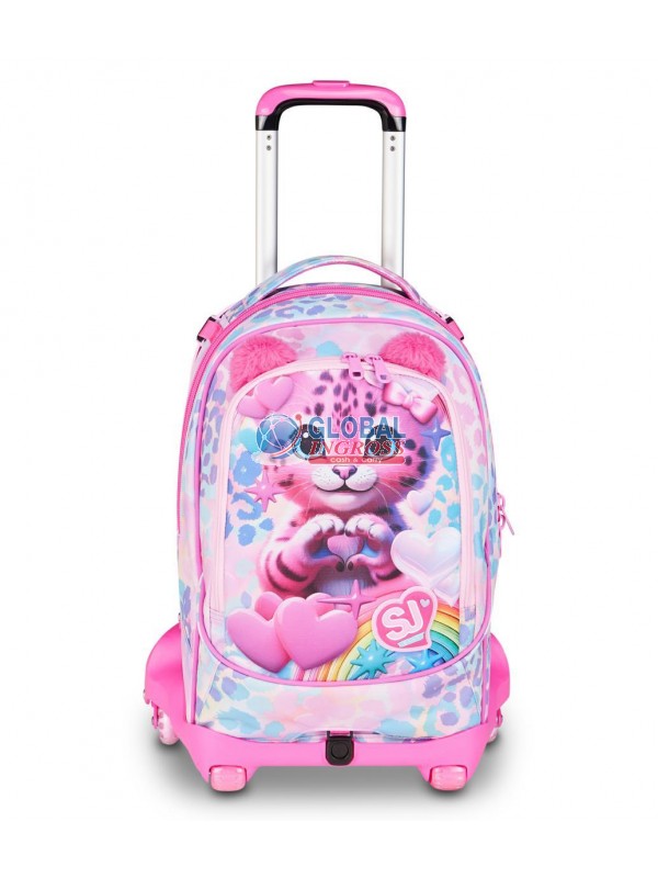 TROLLEY SEVEN JACK 8ruote SJ GANG HEART BUDDY GIRL