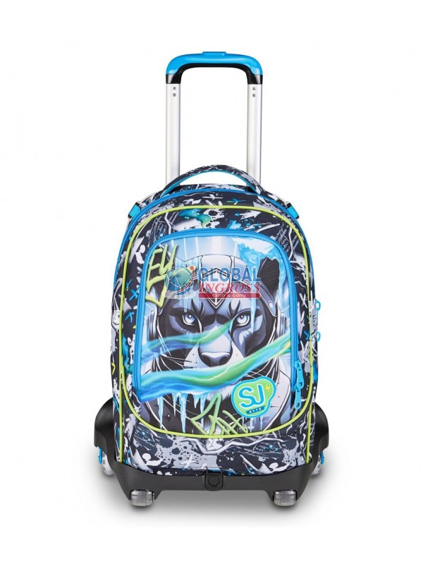 TROLLEY SEVEN JACK 8ruote SJ GANG GLACE PANTHER BOY