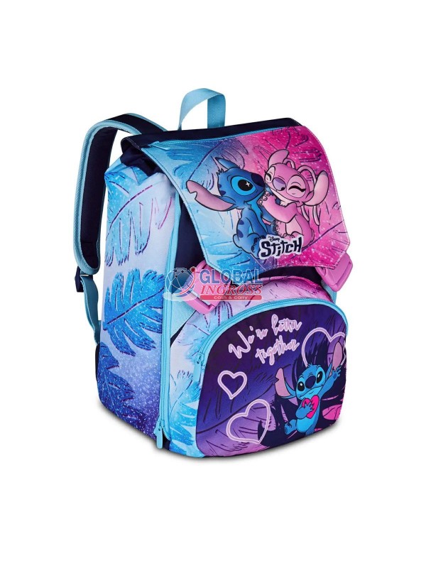 ZAINO STITCH SDOPPIABILE BIG CUTE AND FLUFFY LILO & STITCH