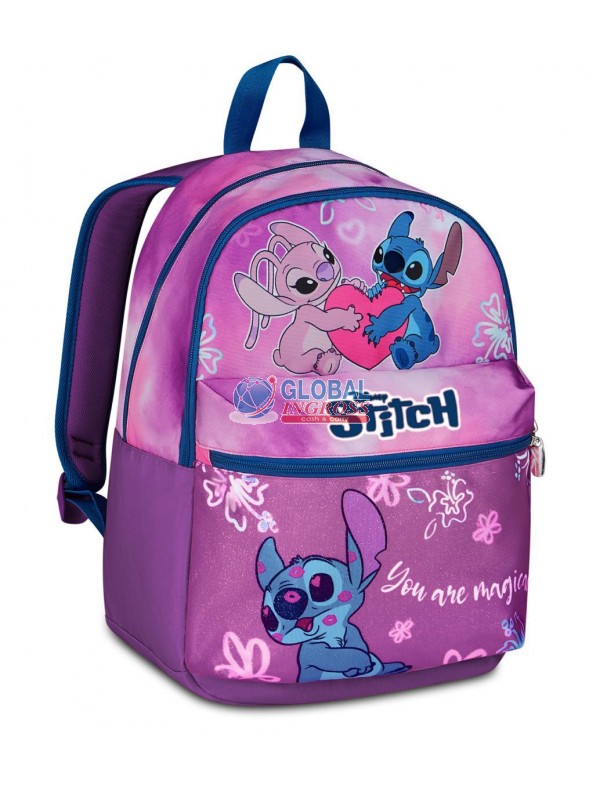 ZAINO STITCH DOPPIO SCOMPARTO YOU ARE MAGICAL LILO & STITCH