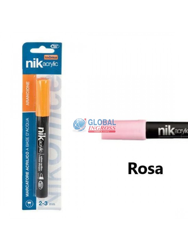 MARCATORE 2-3mm ROSA ACRILICO