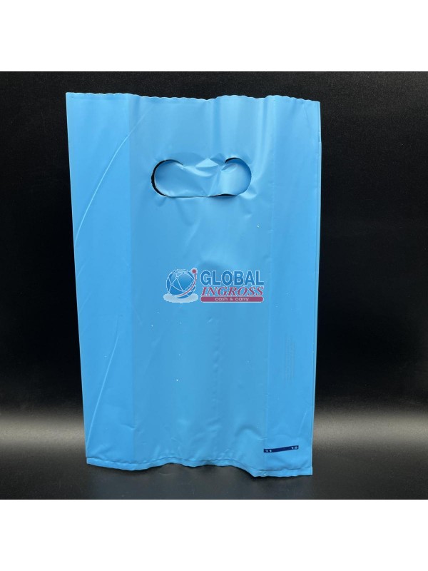 SHOPPERS 20+8x30 AZZURRO 50pz