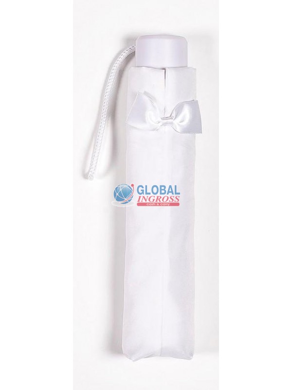 OMBRELLO MINI BIANCO C/FIOCCO