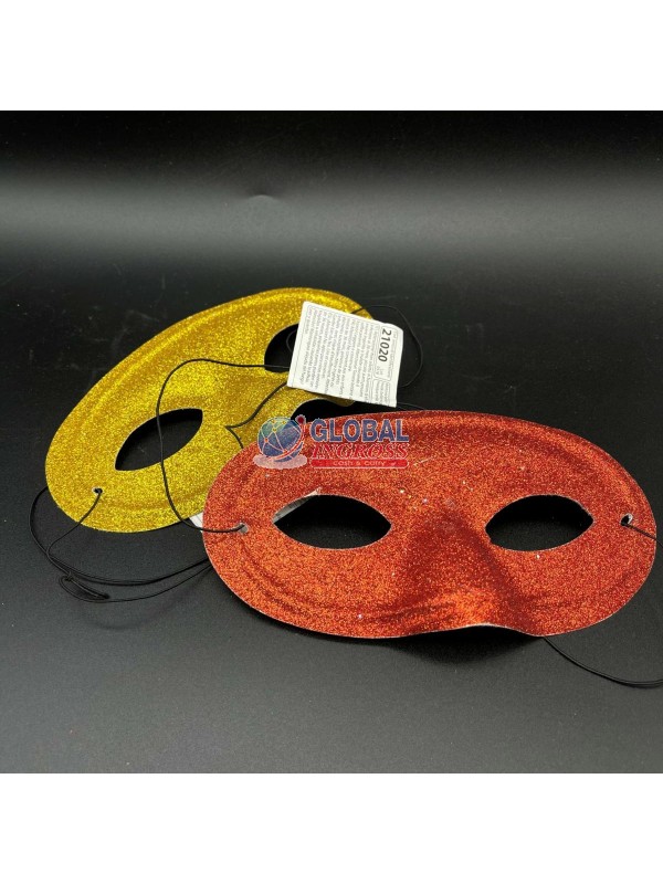 MASCHERINA BRILLE' DOMINO COLORI ASS.