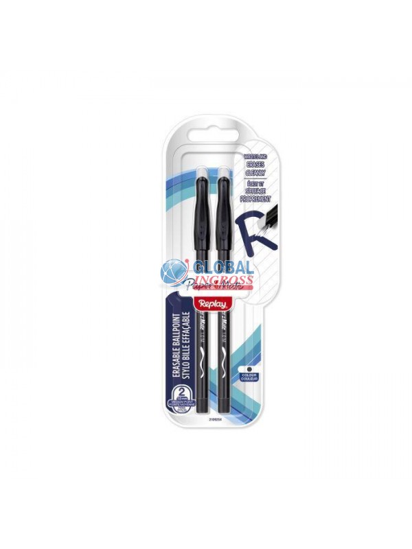 BLISTER PENNA REPLAY 2pz NERO