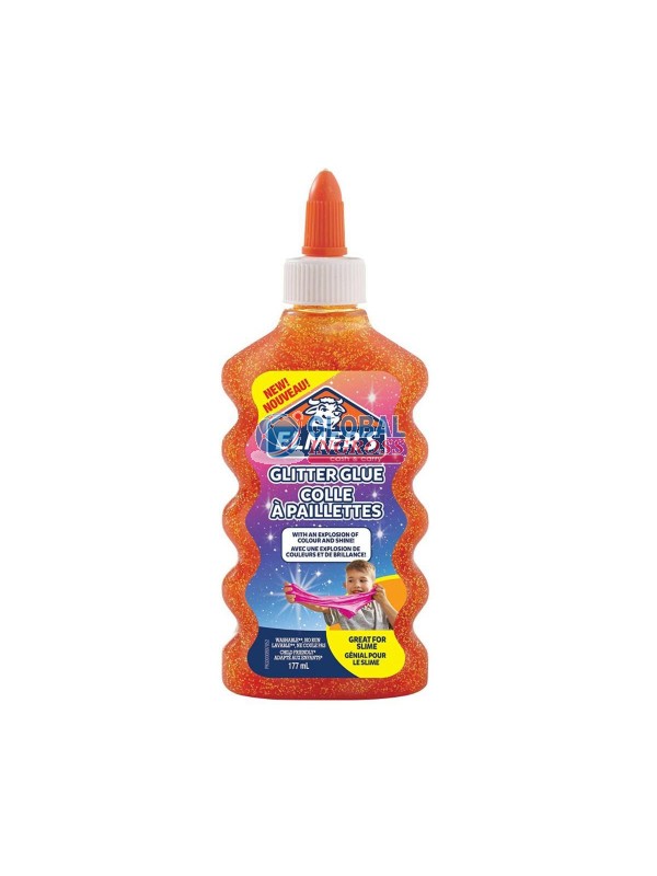 ELMER'S COLLA GLITTER ARANCIONE 177ml