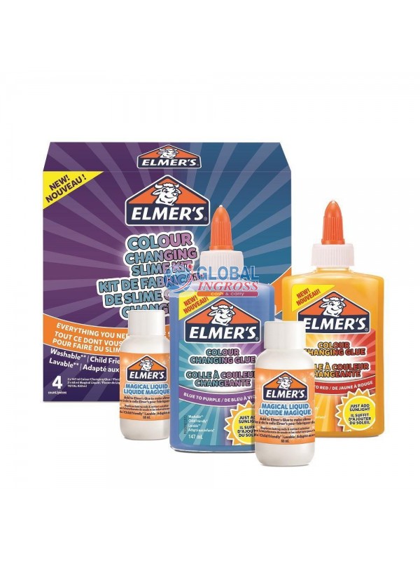 ELMER'S KIT SLIME CAMBIACOLORE