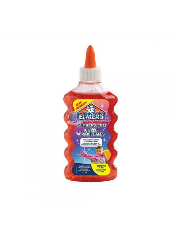 ELMER'S COLLA GLITTER ROSSO 177ml
