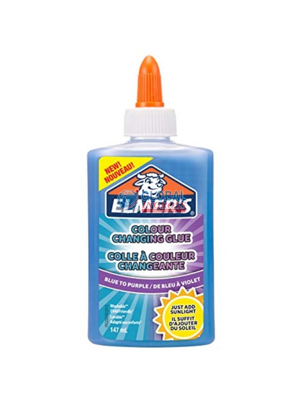 ELMER'S COLLA CAMBIACOLORE BLU/VIOLA 147ml