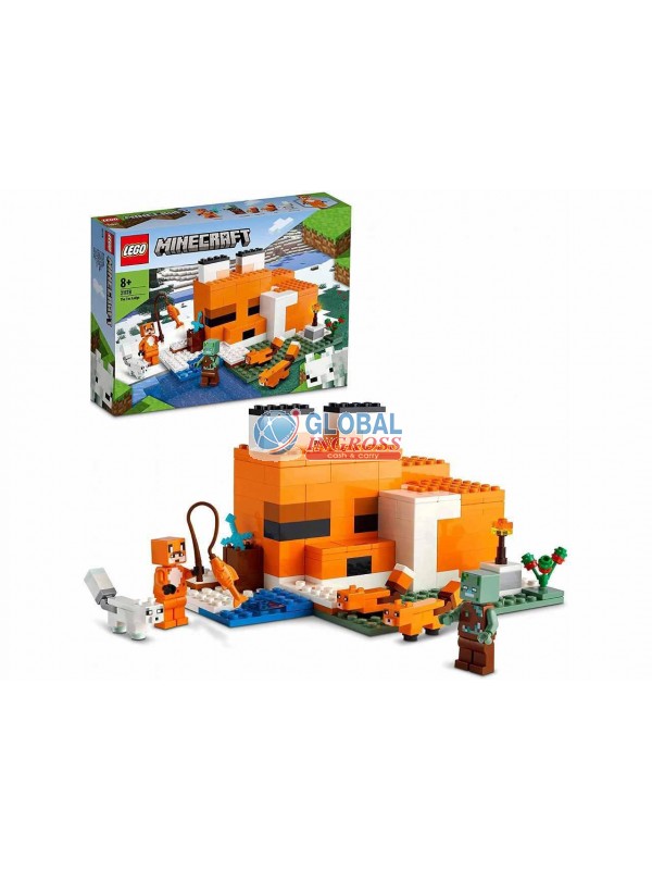 LEGO MINECRAFT IL CAPANNO DELLA VOLPE