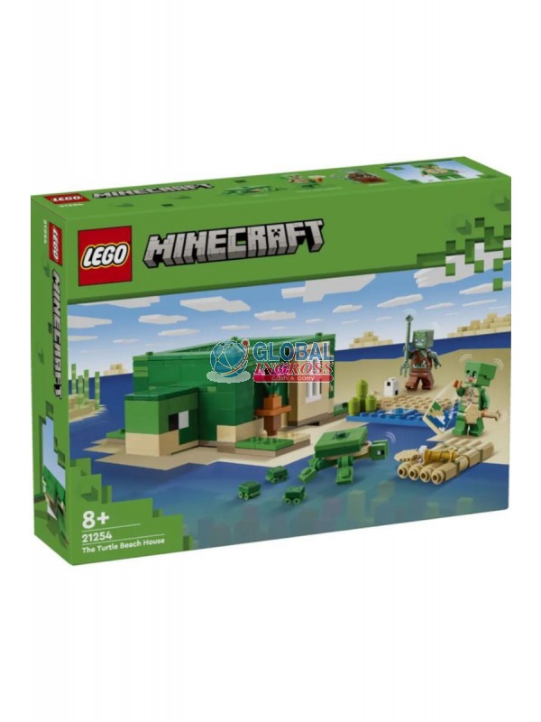 LEGO MINECRAFT BEACH HOUSE DELLA TARTARUGA
