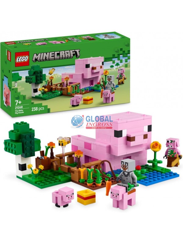 LEGO MINECRAFT LA CASA DEL MAIALINO