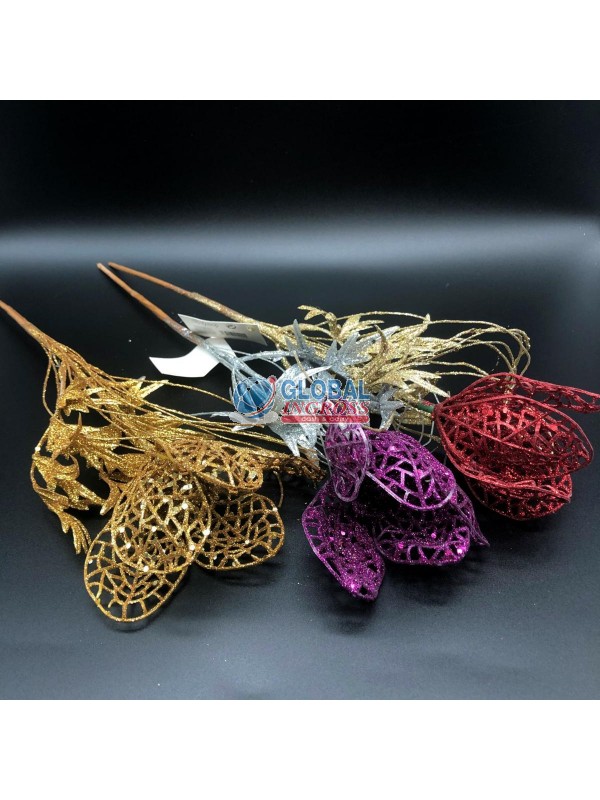SPILLONE MAGNOLIA RETE GLITTER COLORI ASS.