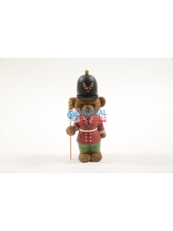 ORSO NATALE RESINA 25cm