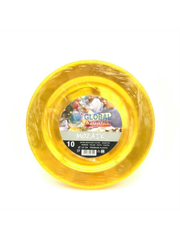 PIATTI GIALLI CM.19