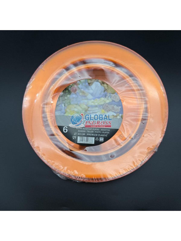 PIATTI ARANCIO CM.23