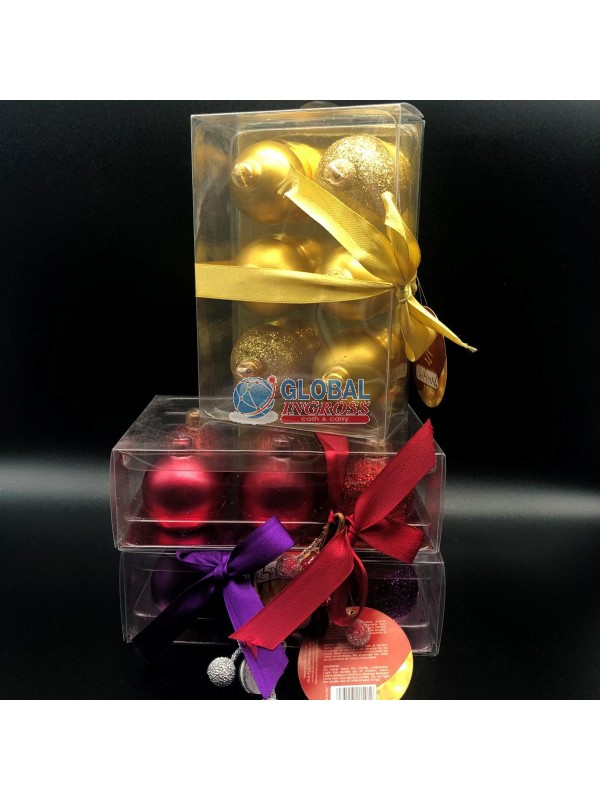 CANDELE PALLE NATALE 6 PZ