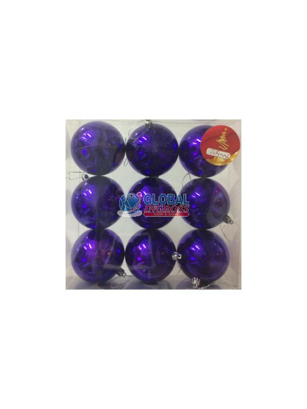 BOX 9 PALLE LUCIDE VIOLA 9cm