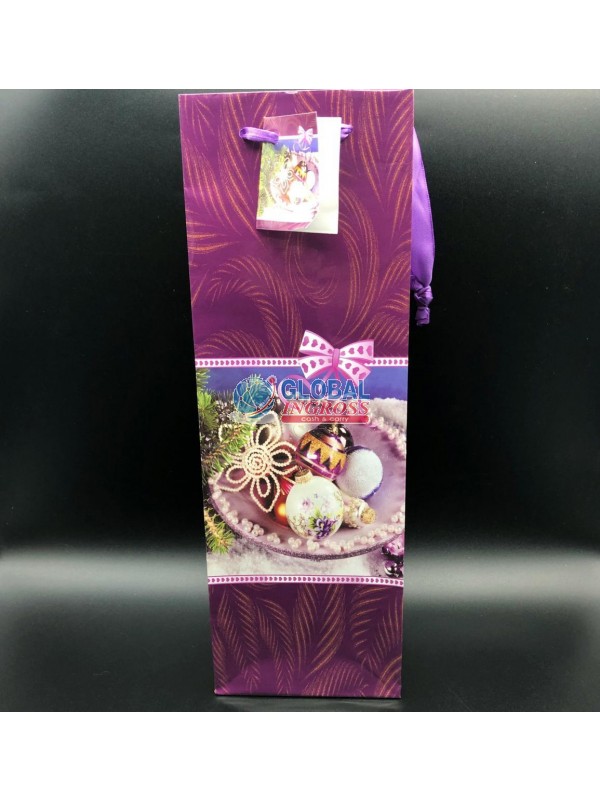 P/BOTTIGLIA VIOLA GLITTER