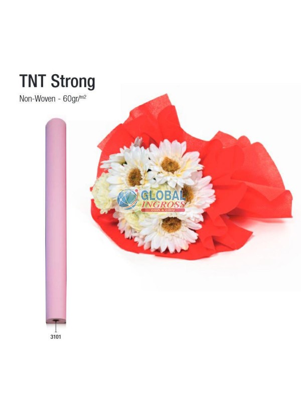 ROTOLO TNT STRONG ROSA 80cm x20mt col.3101