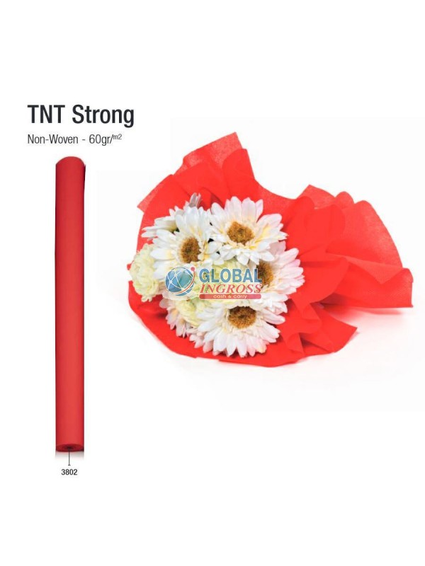 ROTOLO TNT STRONG ROSSO80cm x20mt col.3802