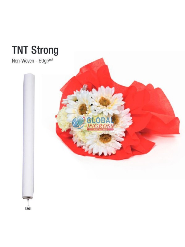 ROTOLO TNT STRONG BIANCO 80cm x20mt col.6301