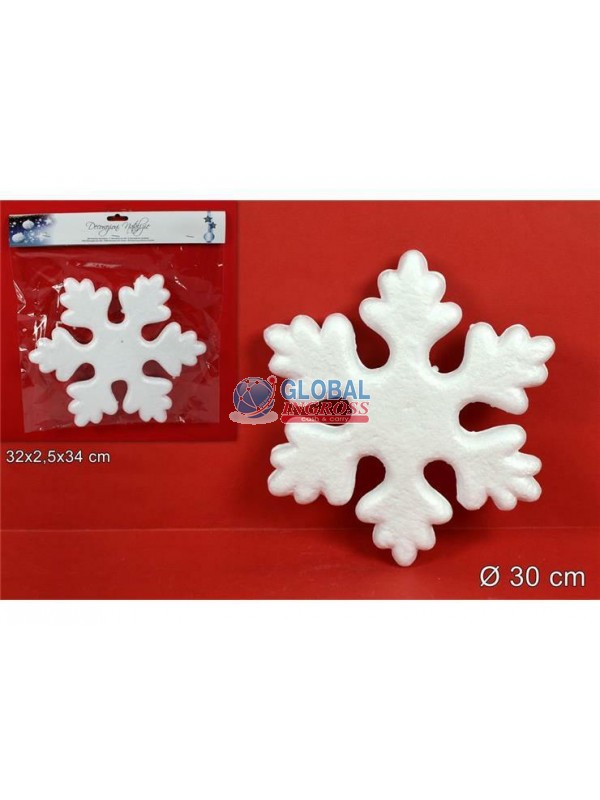 FIOCCO NEVE 30cm POLISTIROLO