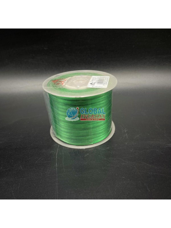 NASTRO RASO 3mm VERDE 1mt