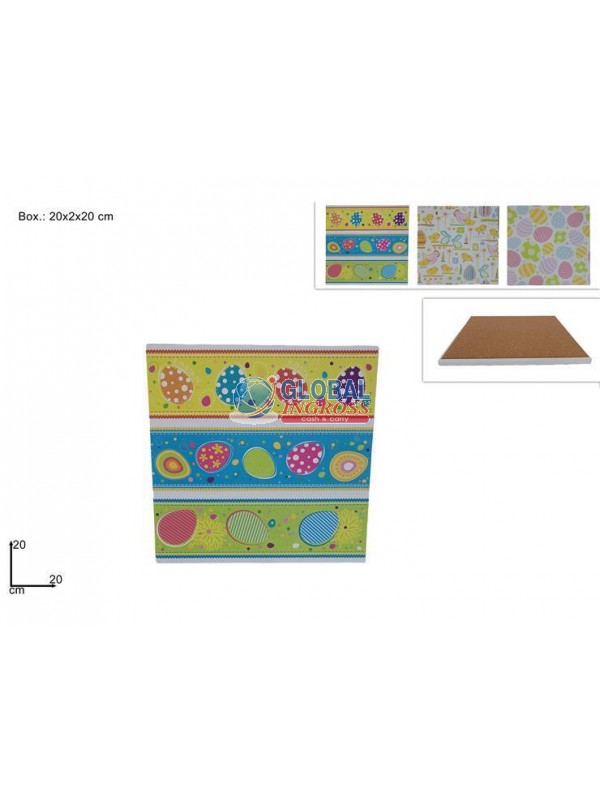 SOTTOPENTOLA PASQUA BASE SUGHERO 20x20