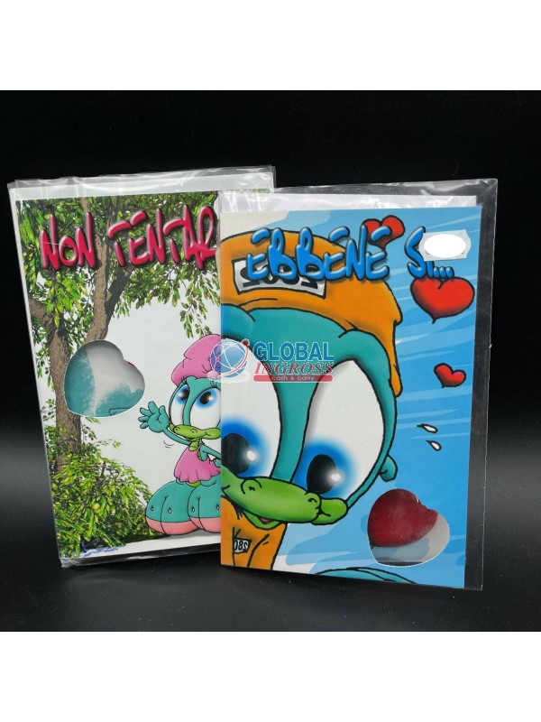 BIGLIETTO AMORE ALEX CUORE RILIEVO