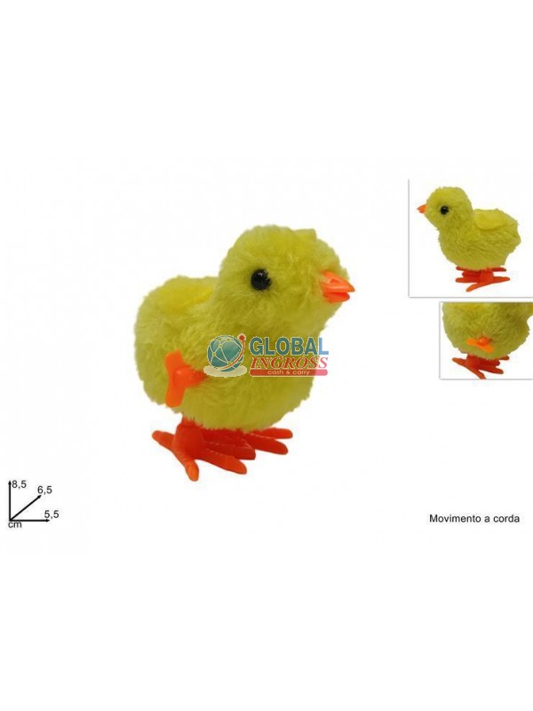 PULCINO MOVIMENTO A CARICA C/PELLICCIA