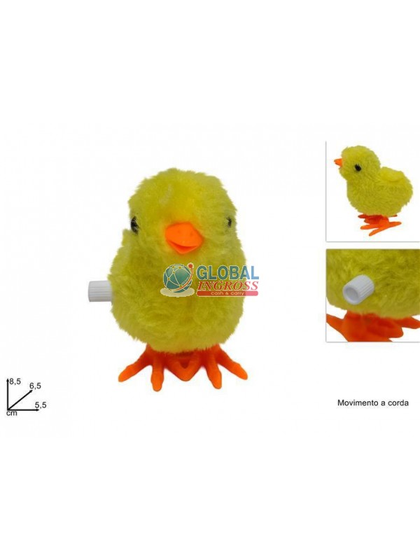 PULCINO MOVIMENTO A CARICA C/PELLICCIA