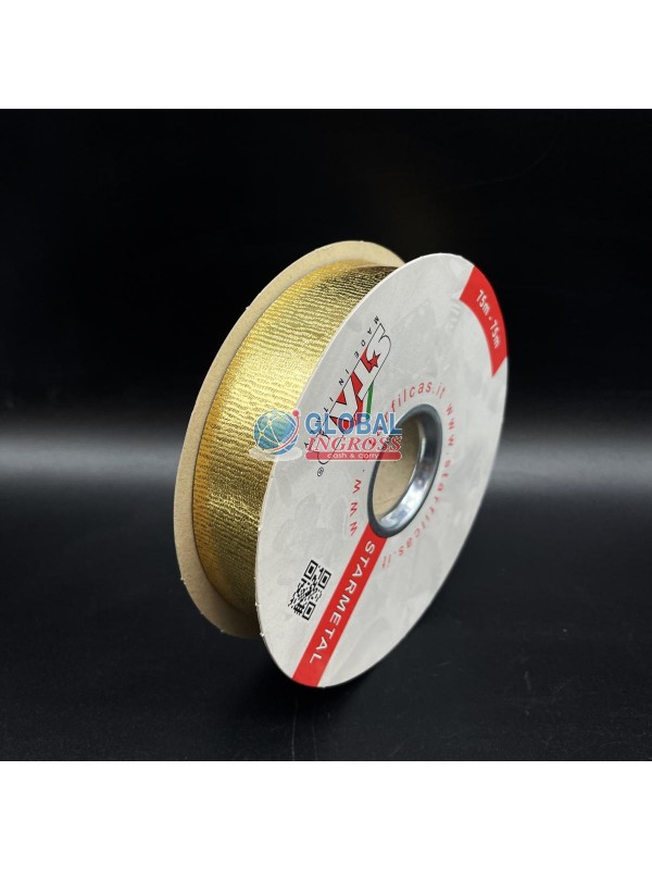 RONDELLA 31mm WAVE METAL ORO 75mt