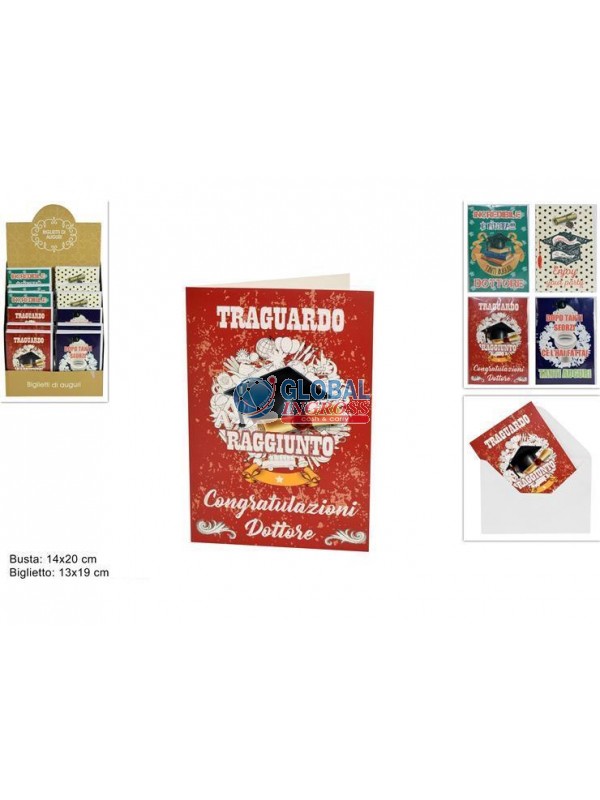 BIGLIETTO LAUREA 13x19