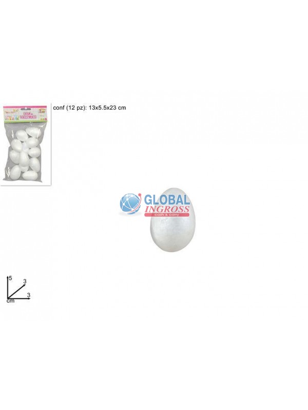 UOVA POLISTIROLO 5cm 12pz