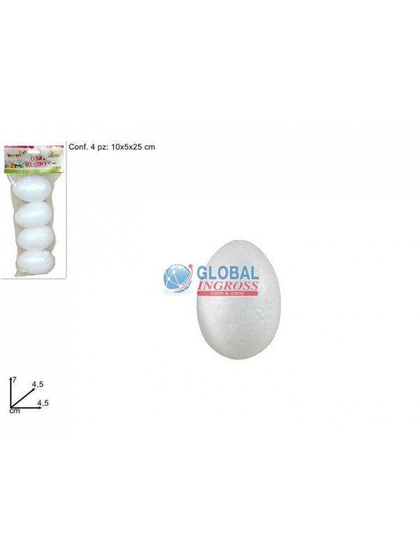 UOVA POLISTIROLO 7cm 4pz