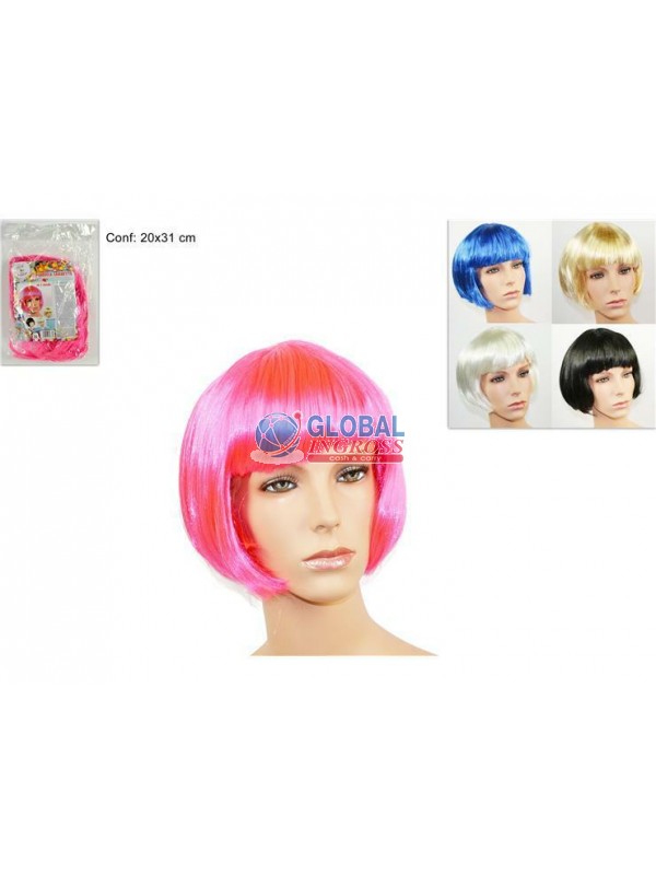 PARRUCCA CASCHETTO COL.ASS.