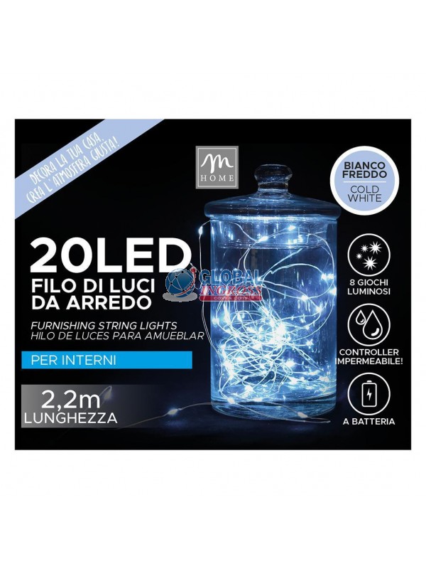 FILO 20 LED BIANCO FREDDO