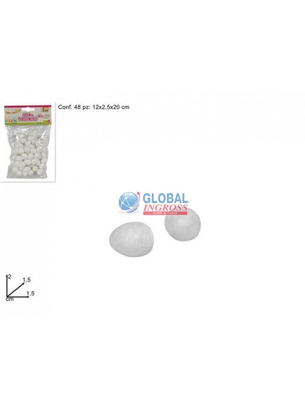 UOVA POLISTIROLO 2cm 48pz