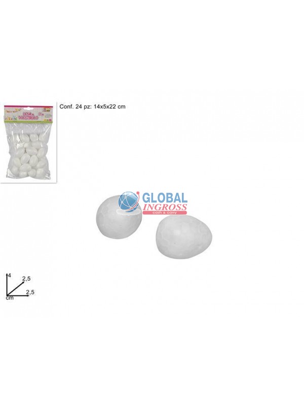 UOVA POLISTIROLO 4cm 24pz