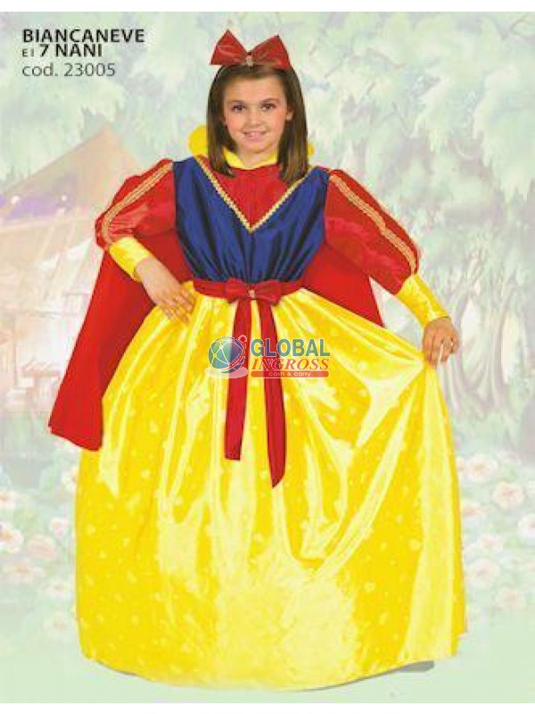 COSTUME BIANCANEVE 3-4 ANNI